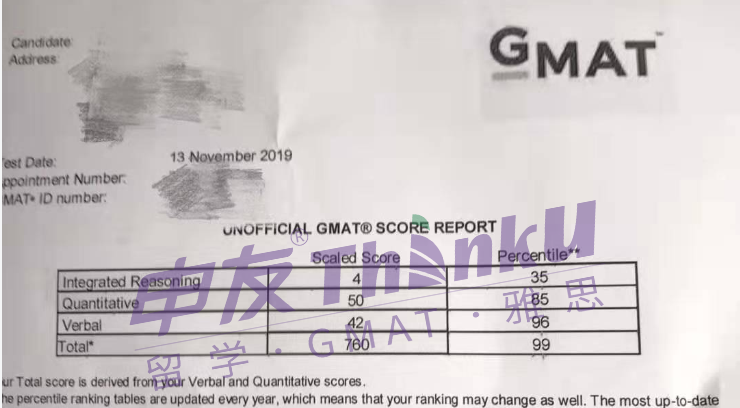 gmat 760分案例
