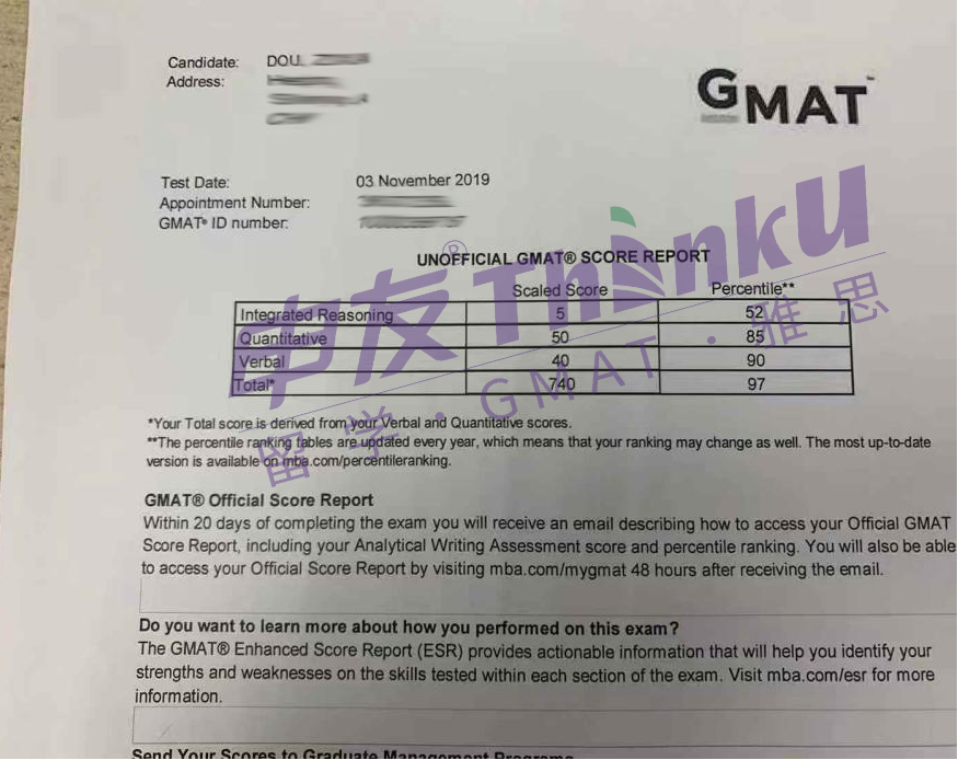 gmat 740分案例